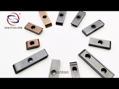 K15 إدراجات الحبوب الدقيقة WC بالقطع من الحديد الزهر المبرد 91.5HRA إدراجات طحن كربيد