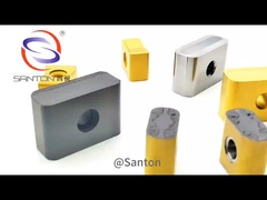 تُدرج قواطع رقائق الصلب المصبوبة والمزورة كربيد التنجستن 90.4 HRA ISO14001