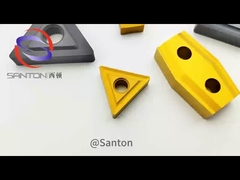 CNC K05 CVD المغلفة PeelingInserts لصنع ثقب كربيد الصلبة