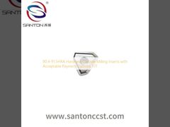 90.4-91.5HRA إدراجات طحن كربيد الصلابة مع خيارات الدفع المقبولة T / T