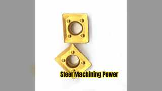 إدراجات كربيد طلاء CrTiAIN للصلب