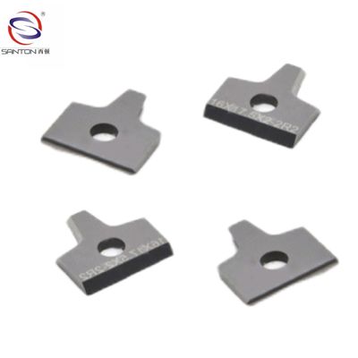 شراء ISO9001 كربيد التدوير الخشبي إدراجات 91 HRA مقاومة لاهتزازات التأثير online manufacture