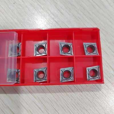 شراء إدراجات خراطة ماسية 80 درجة ST1015 إدراجات كربيد التنجستن CCGT09T302-UM فولاذ مقاوم للصدأ شبه نهائي online manufacture