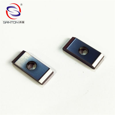 P25 Roughing Carbide Milling Inserts Processing Non Metallic Materials Nodular Cast Iron