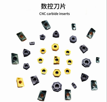 مقاومة جيدة وإدراج كربيد CNC عالي الأداء مع طلاء للصلب أو الفولاذ المقاوم للصدأ