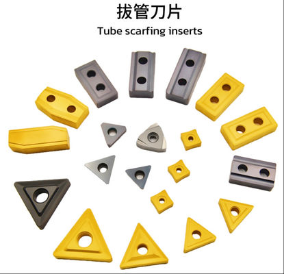 سعر جيد Various Types High-performance CVD/PVD Coated Cemented Carbide Inserts For Tube Scraping Needs الانترنت