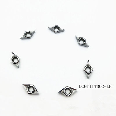 سعر جيد صلابة حمراء DCGT11T304 إدراجات كاربيد التنغستن للألومنيوم 92 HRA الانترنت